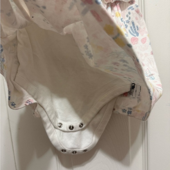 Floral Ruffle Kids One Piece - Picture 3 of 3